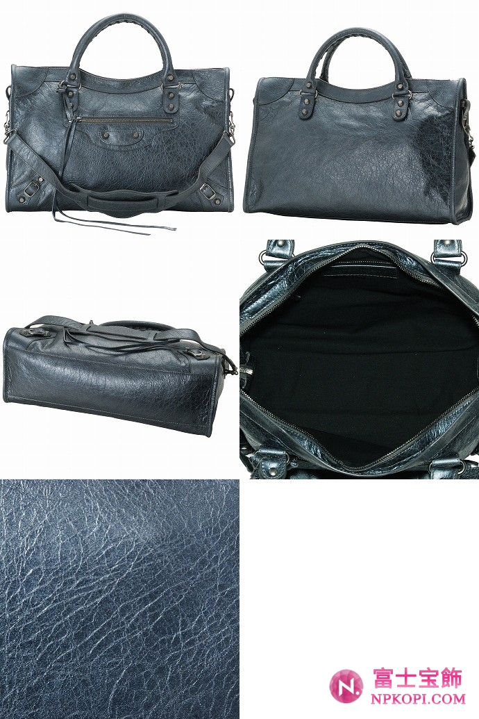 BALENCIAGA/バレンシアガ THE CITYストラップ付きエディターズバッグ 115748 DB8JZ 1170 